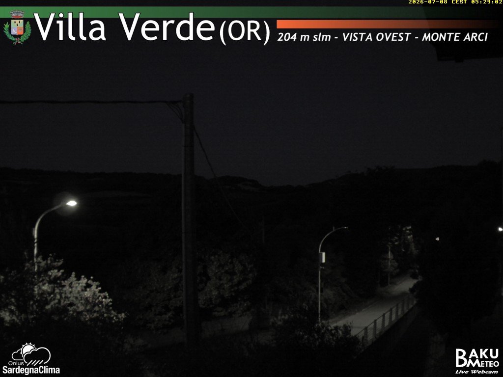 time-lapse frame, Baini Ovest webcam