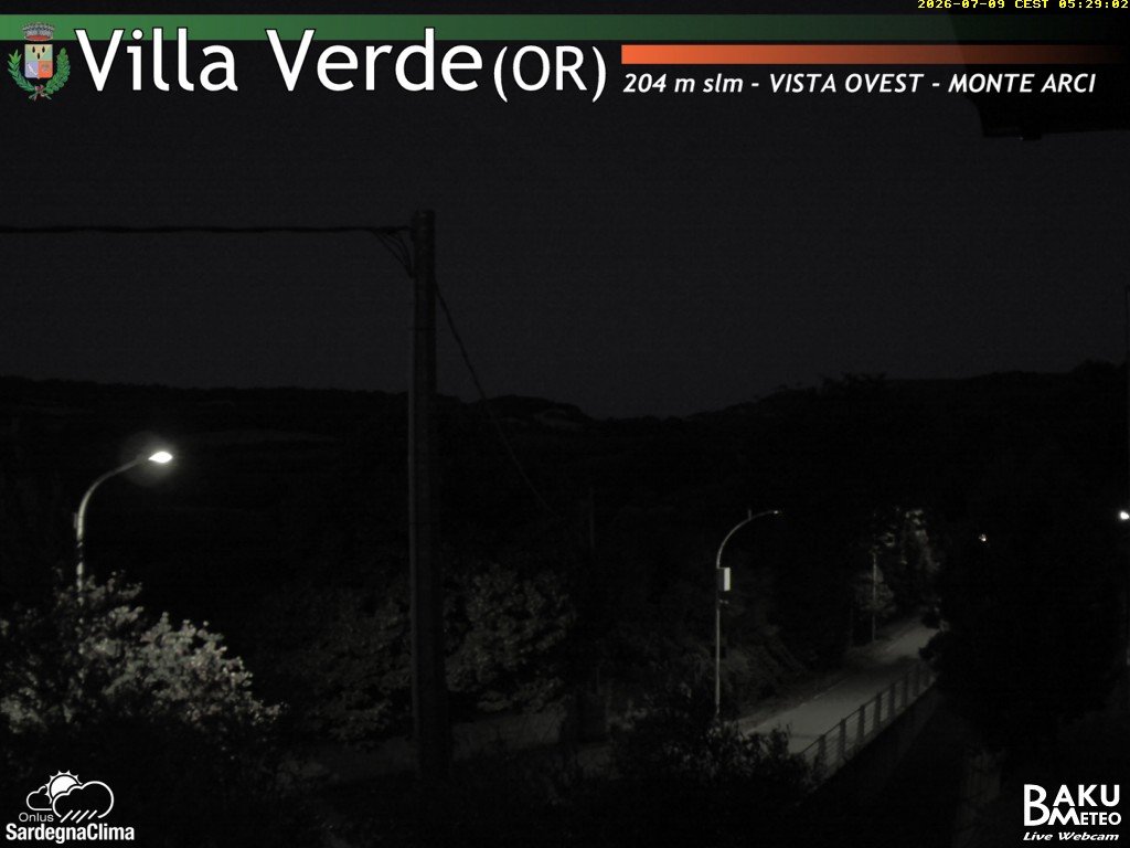 time-lapse frame, Baini Ovest webcam