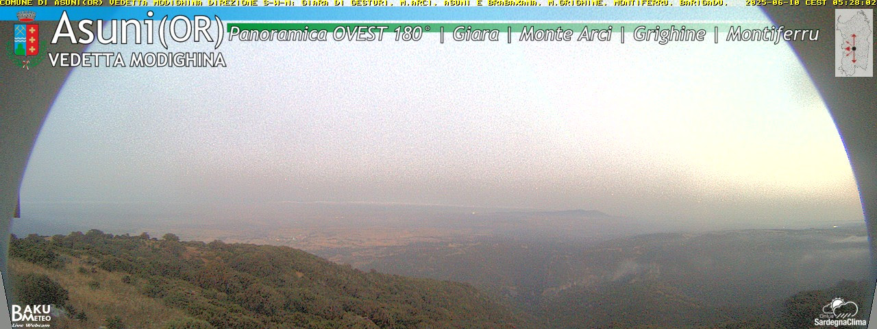time-lapse frame, Asuni Ovest webcam