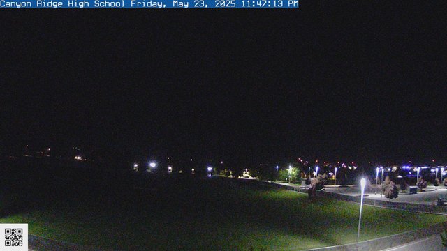time-lapse frame, Canyon Ridge High School webcam