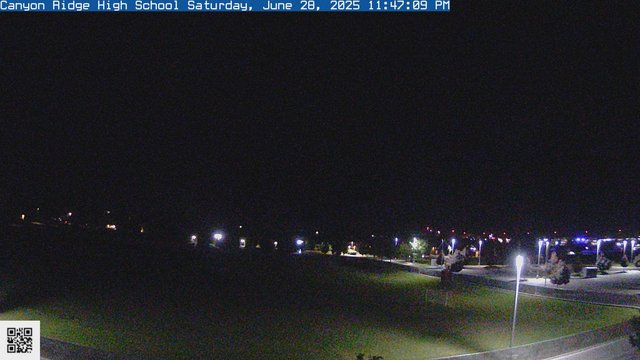 time-lapse frame, Canyon Ridge High School webcam