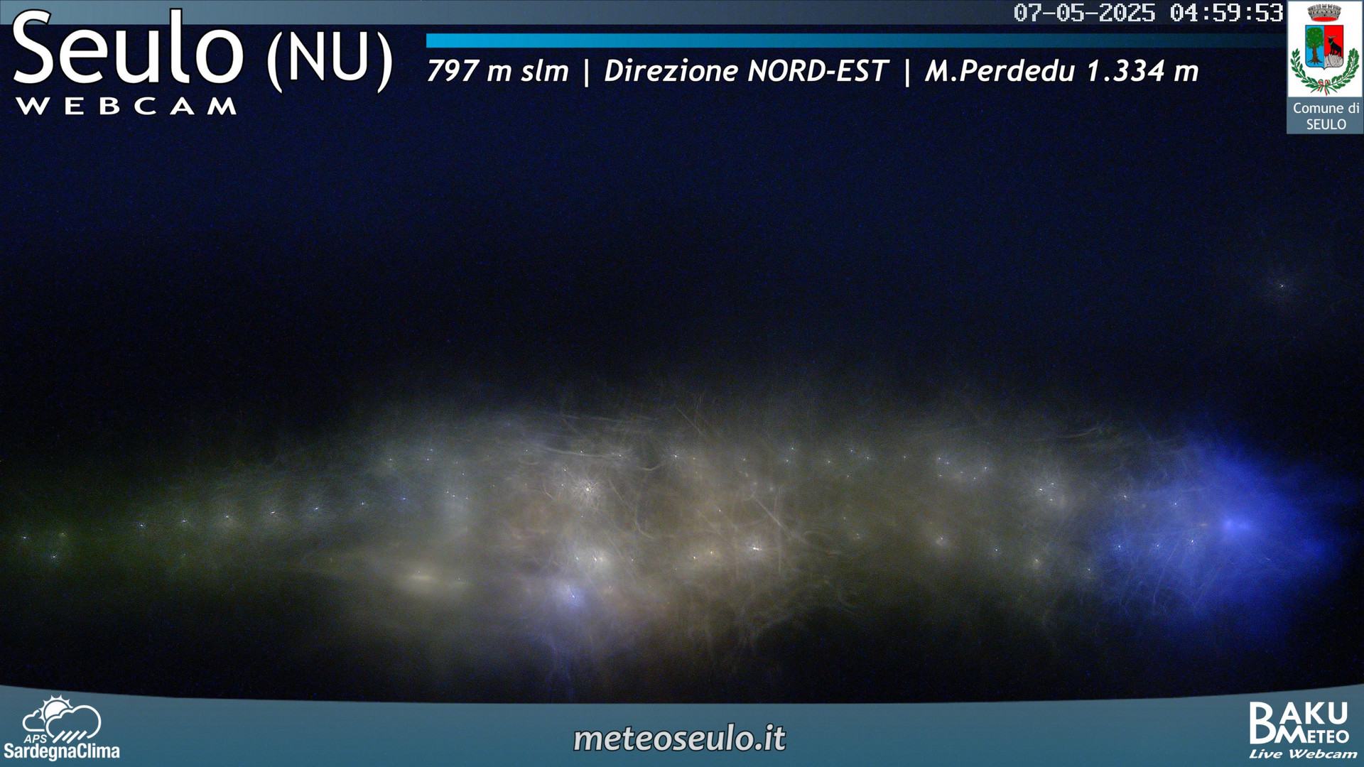 time-lapse frame, Seulo webcam
