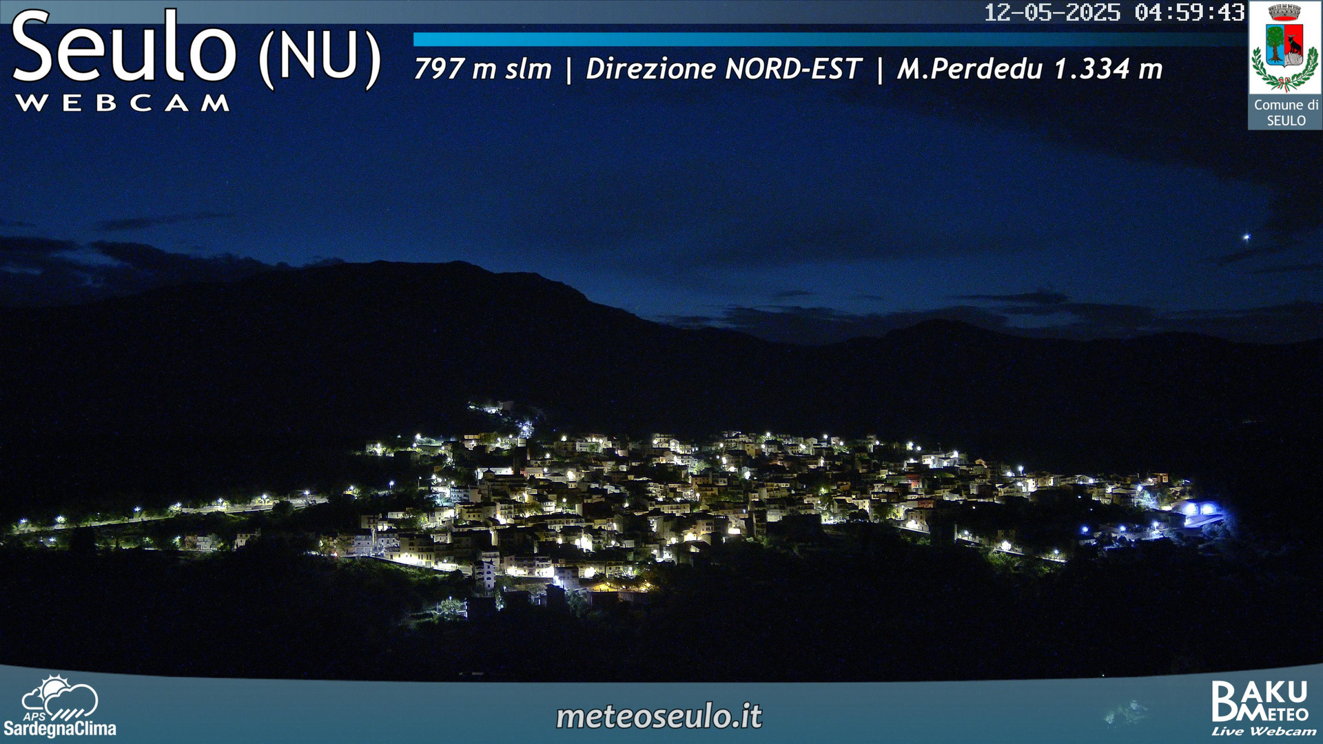 time-lapse frame, Seulo webcam