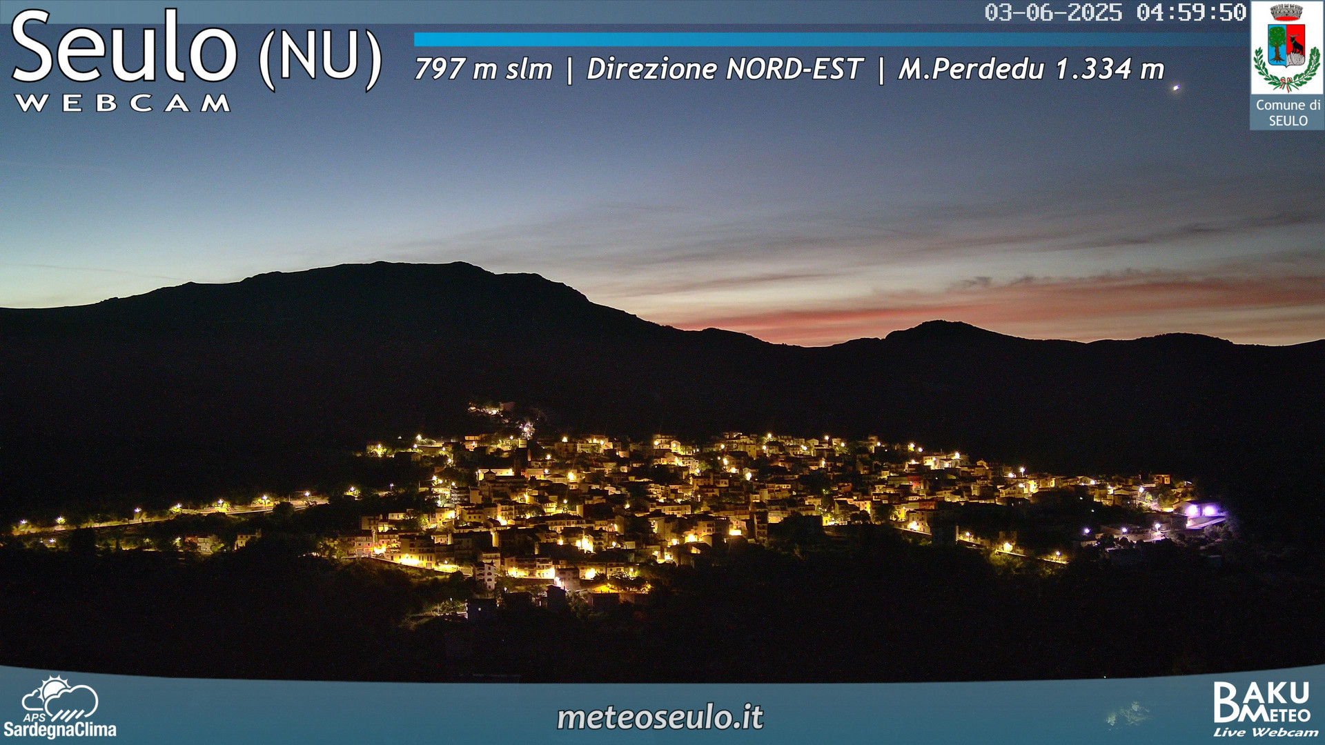 time-lapse frame, Seulo webcam