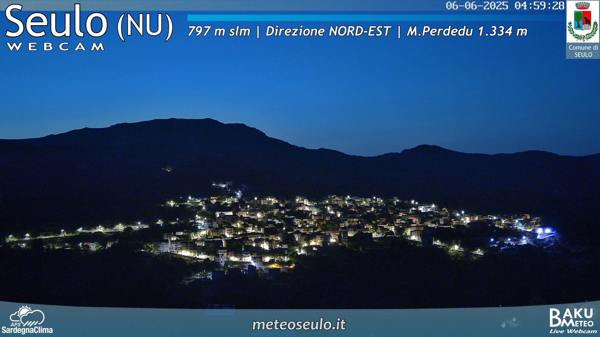 time-lapse frame, Seulo webcam