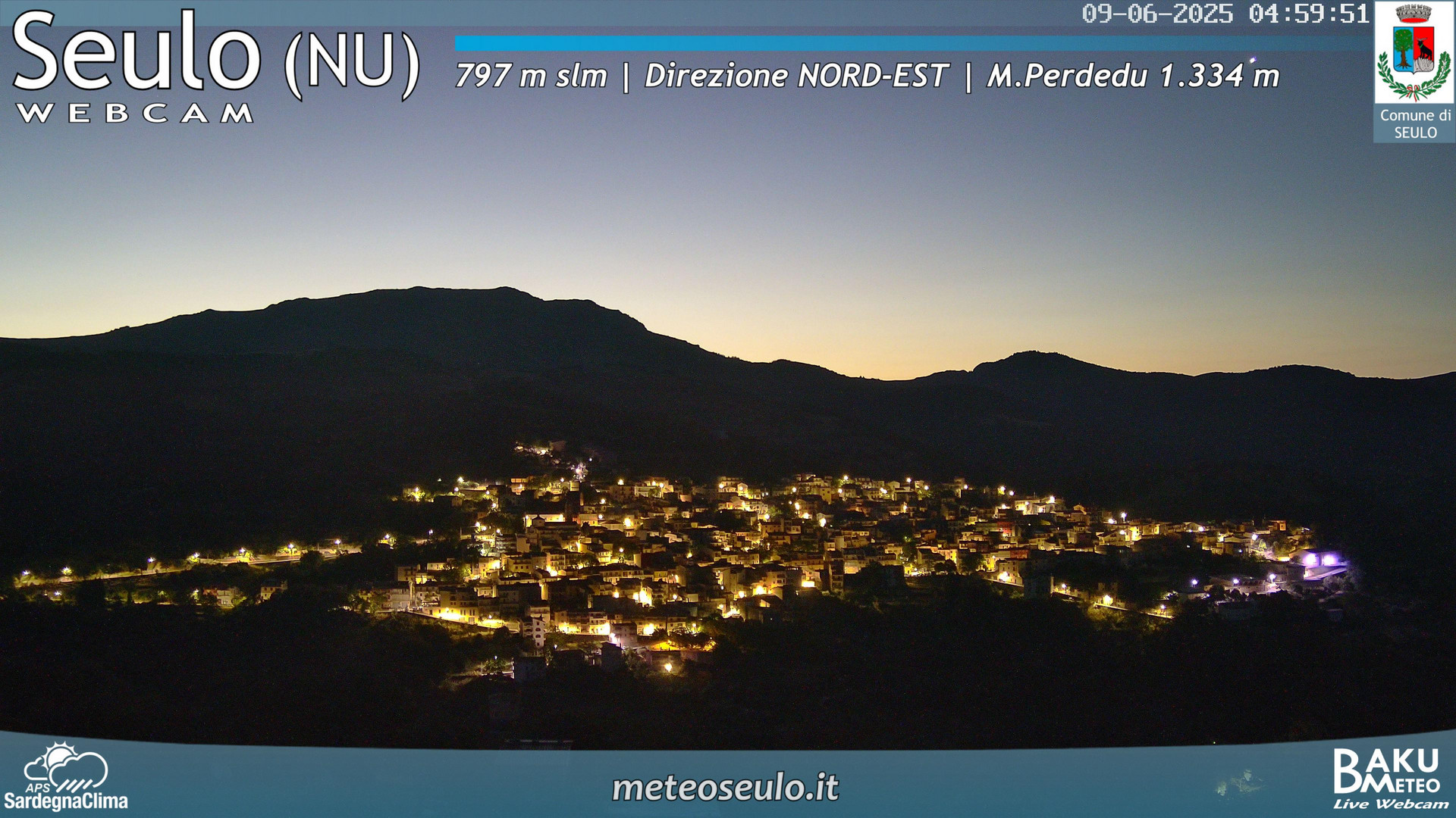 time-lapse frame, Seulo webcam