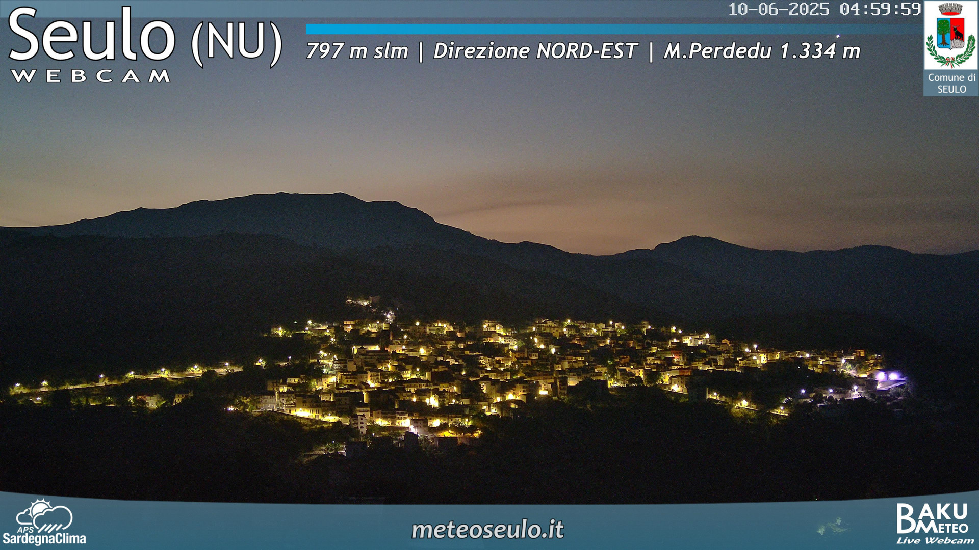 time-lapse frame, Seulo webcam