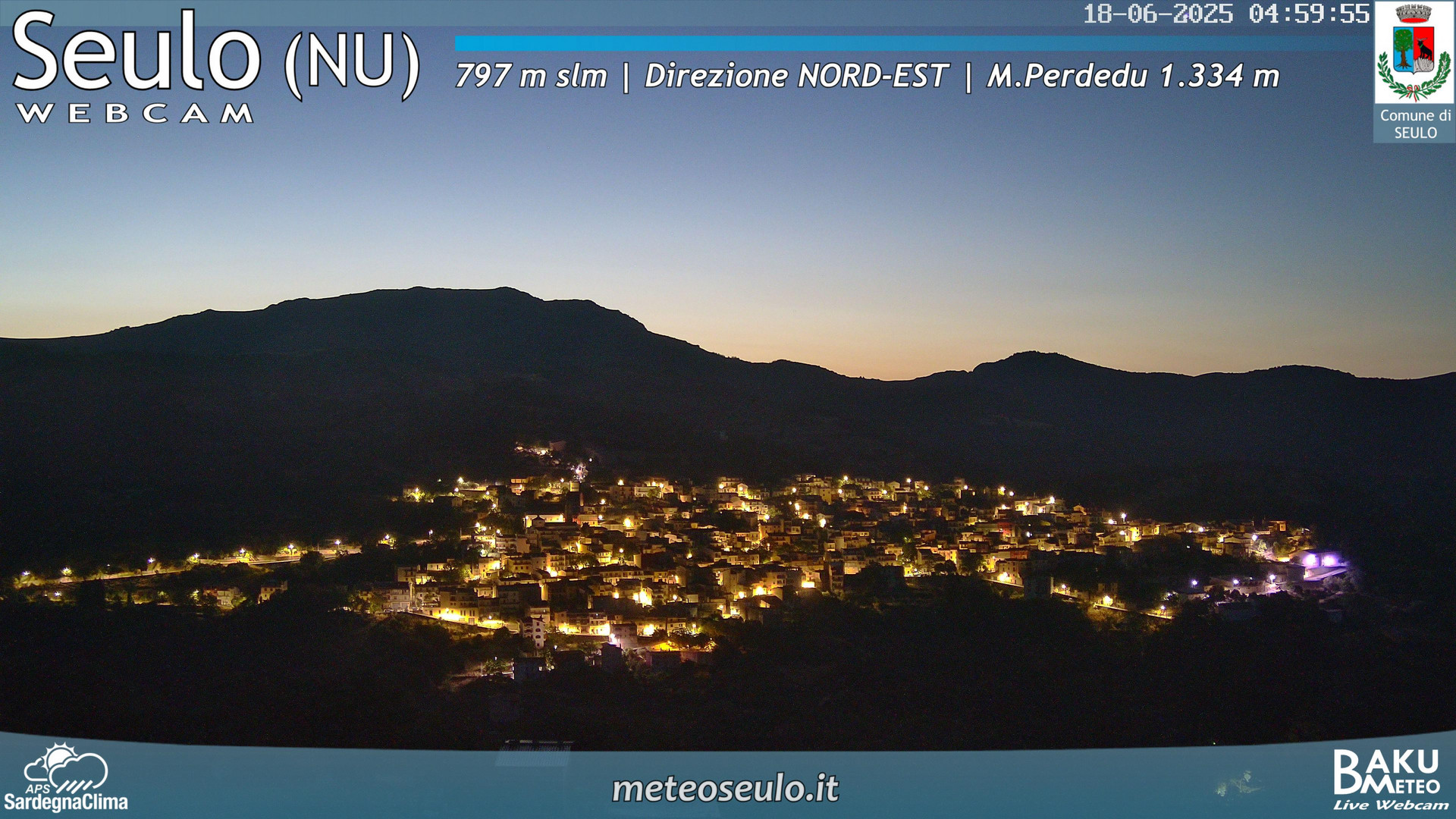 time-lapse frame, Seulo webcam