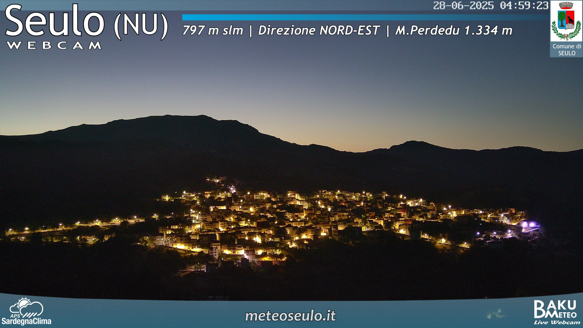 time-lapse frame, Seulo webcam