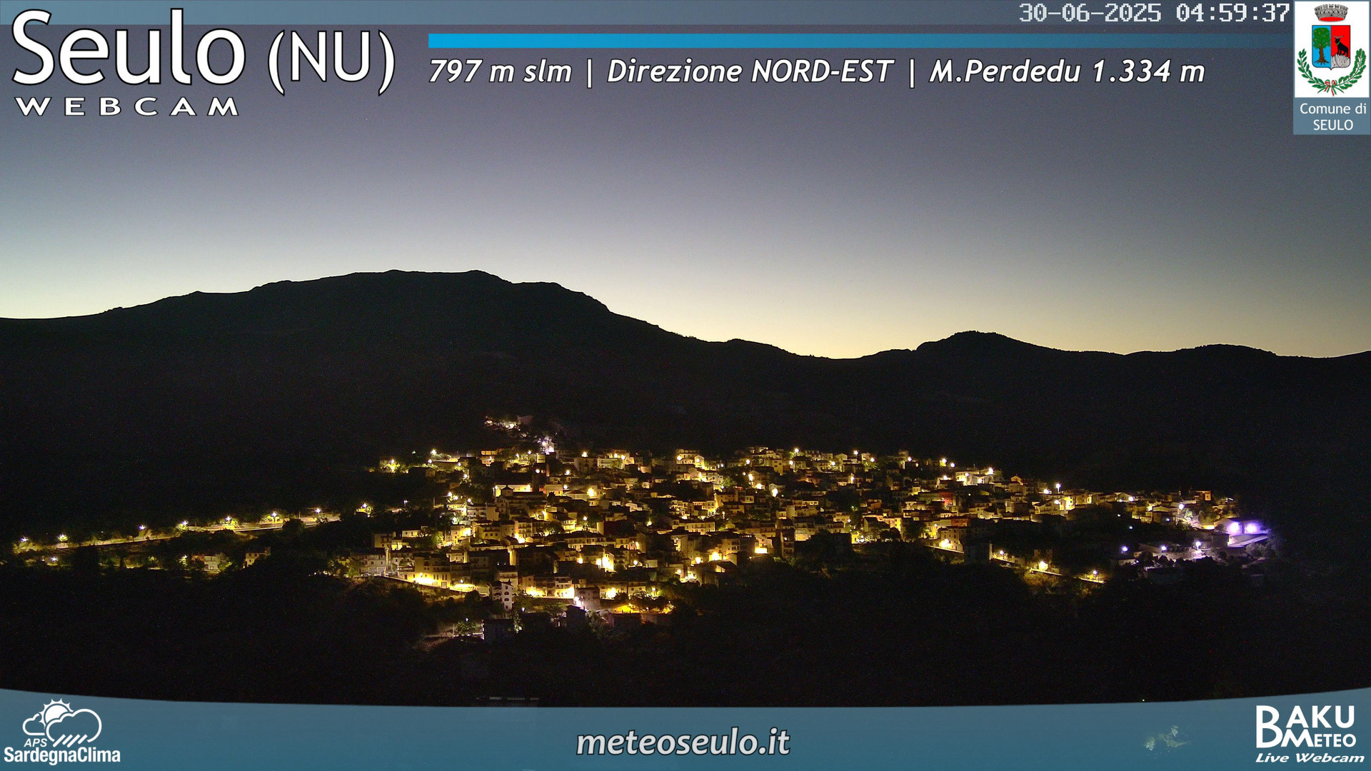 time-lapse frame, Seulo webcam