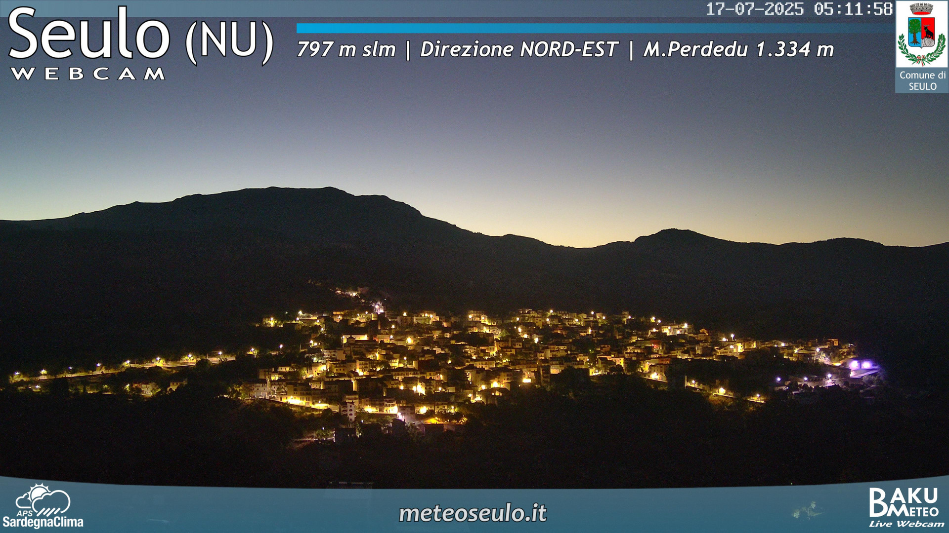 time-lapse frame, Seulo webcam