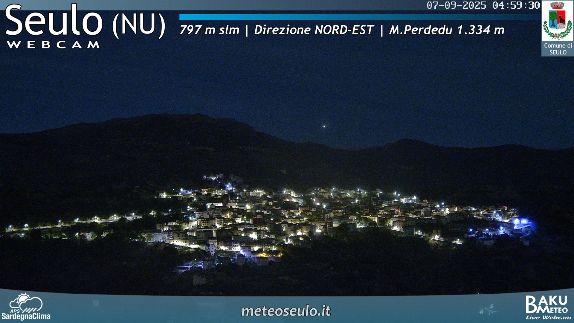 time-lapse frame, Seulo webcam