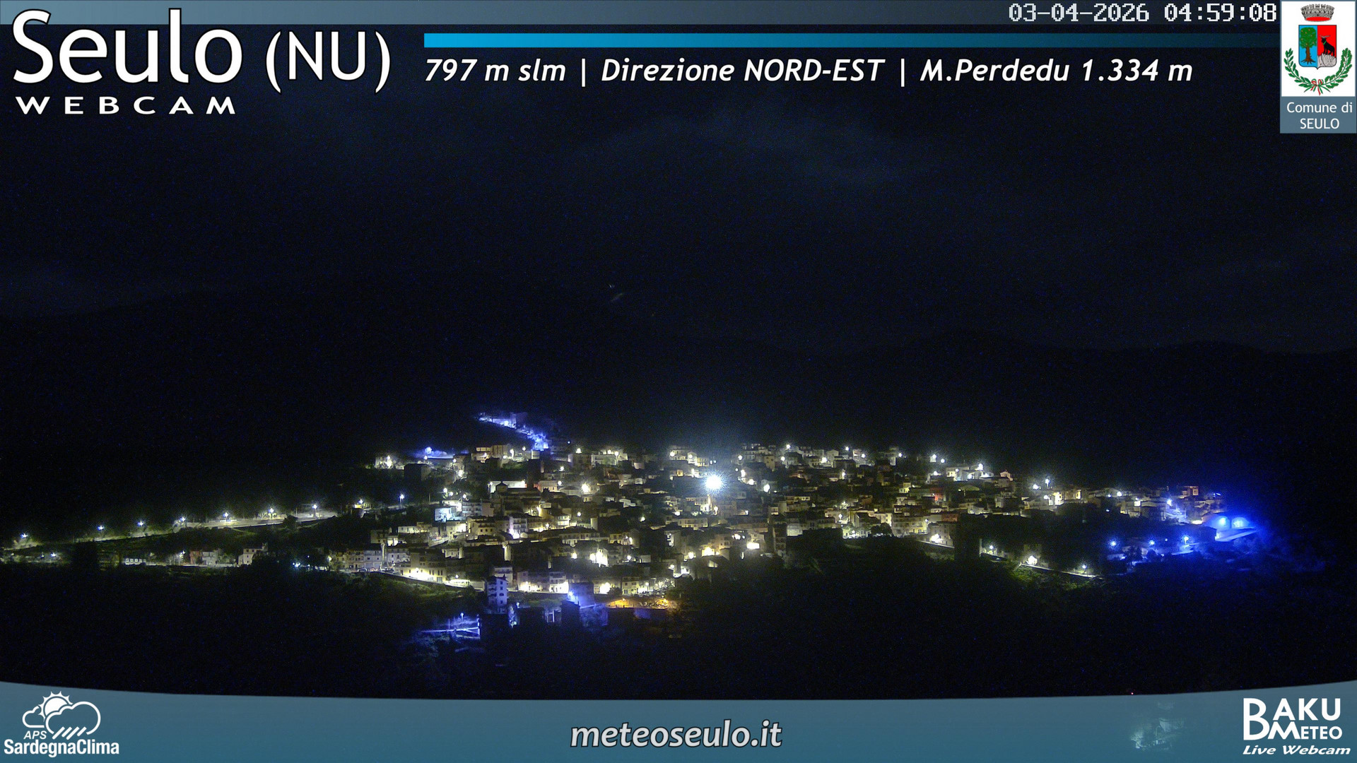 time-lapse frame, Seulo webcam