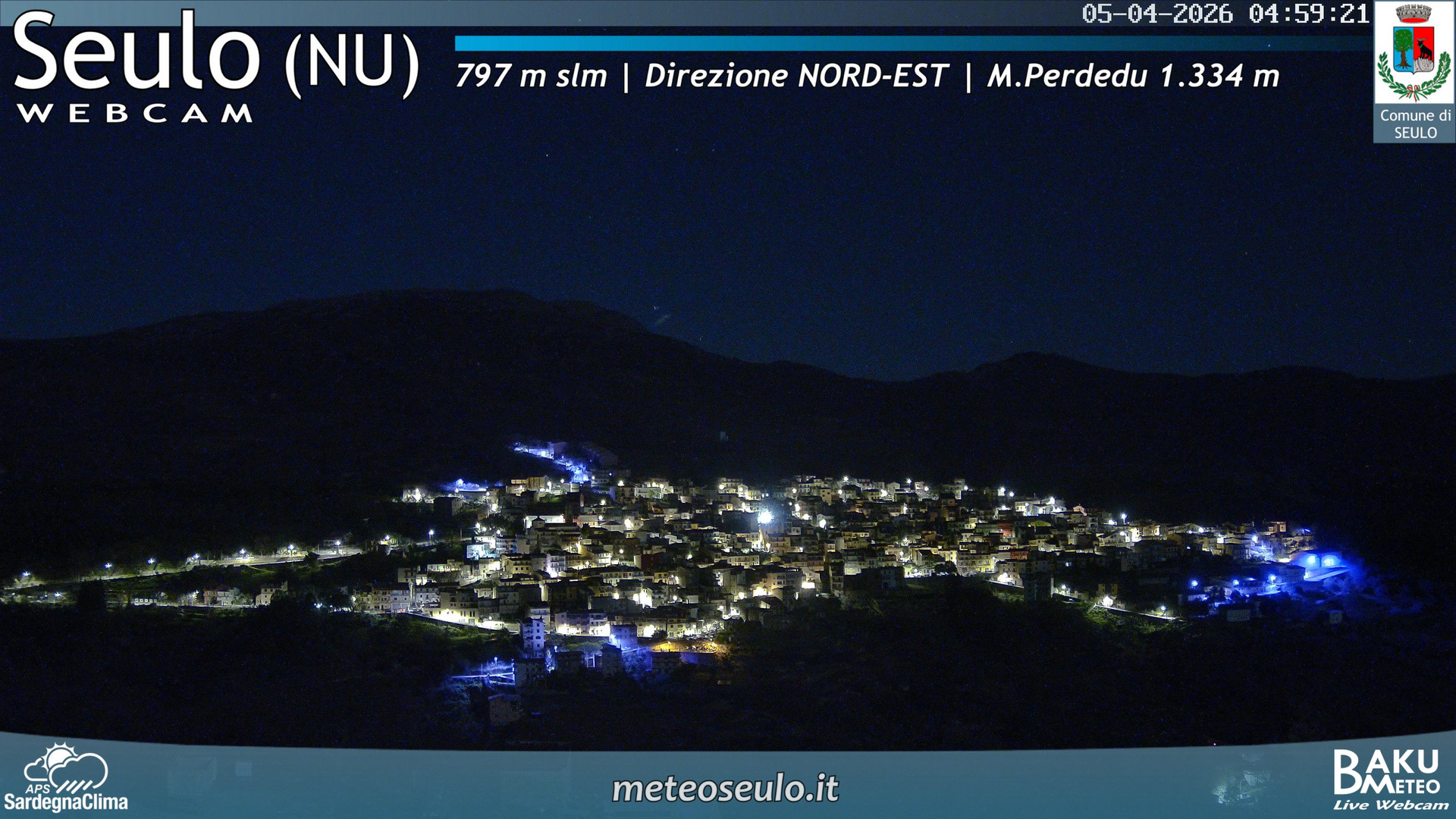 time-lapse frame, Seulo webcam