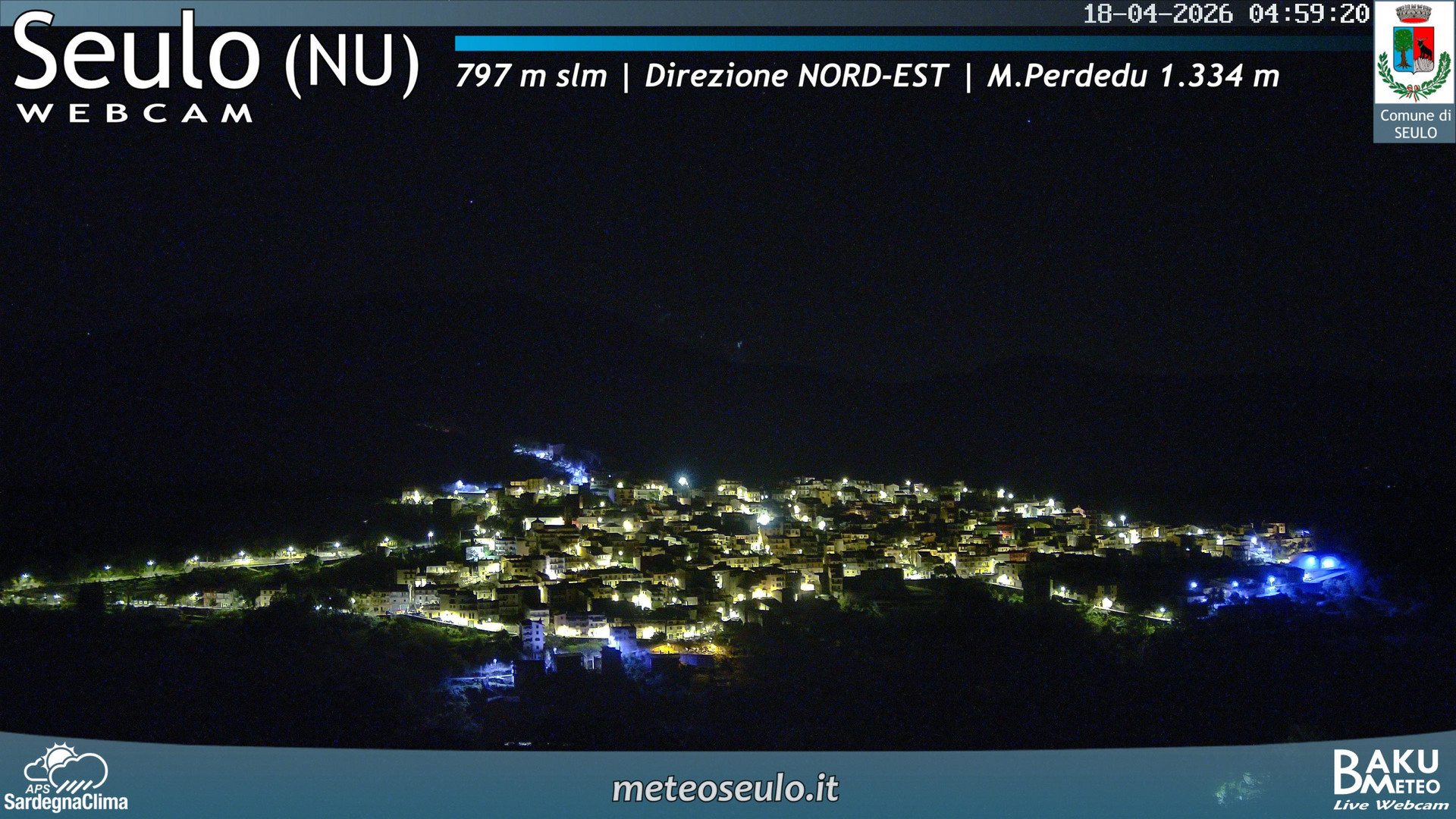 time-lapse frame, Seulo webcam