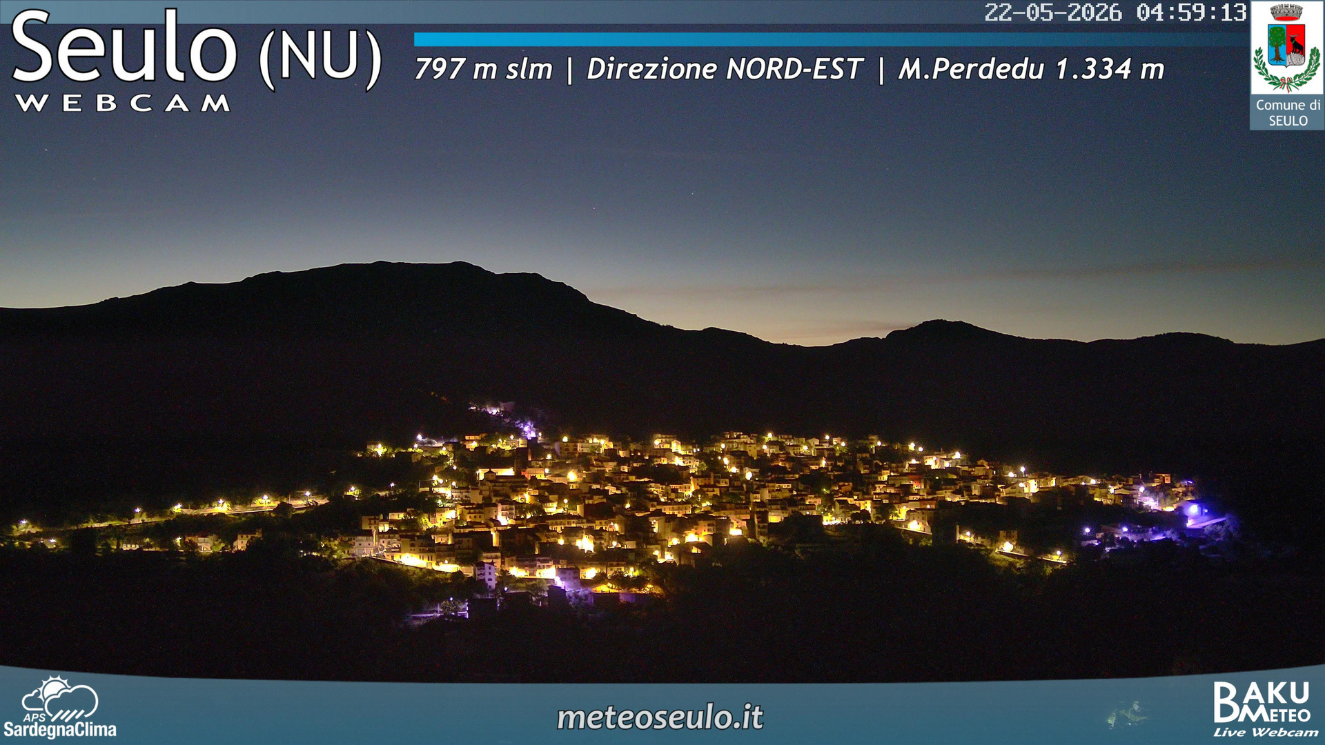 time-lapse frame, Seulo webcam