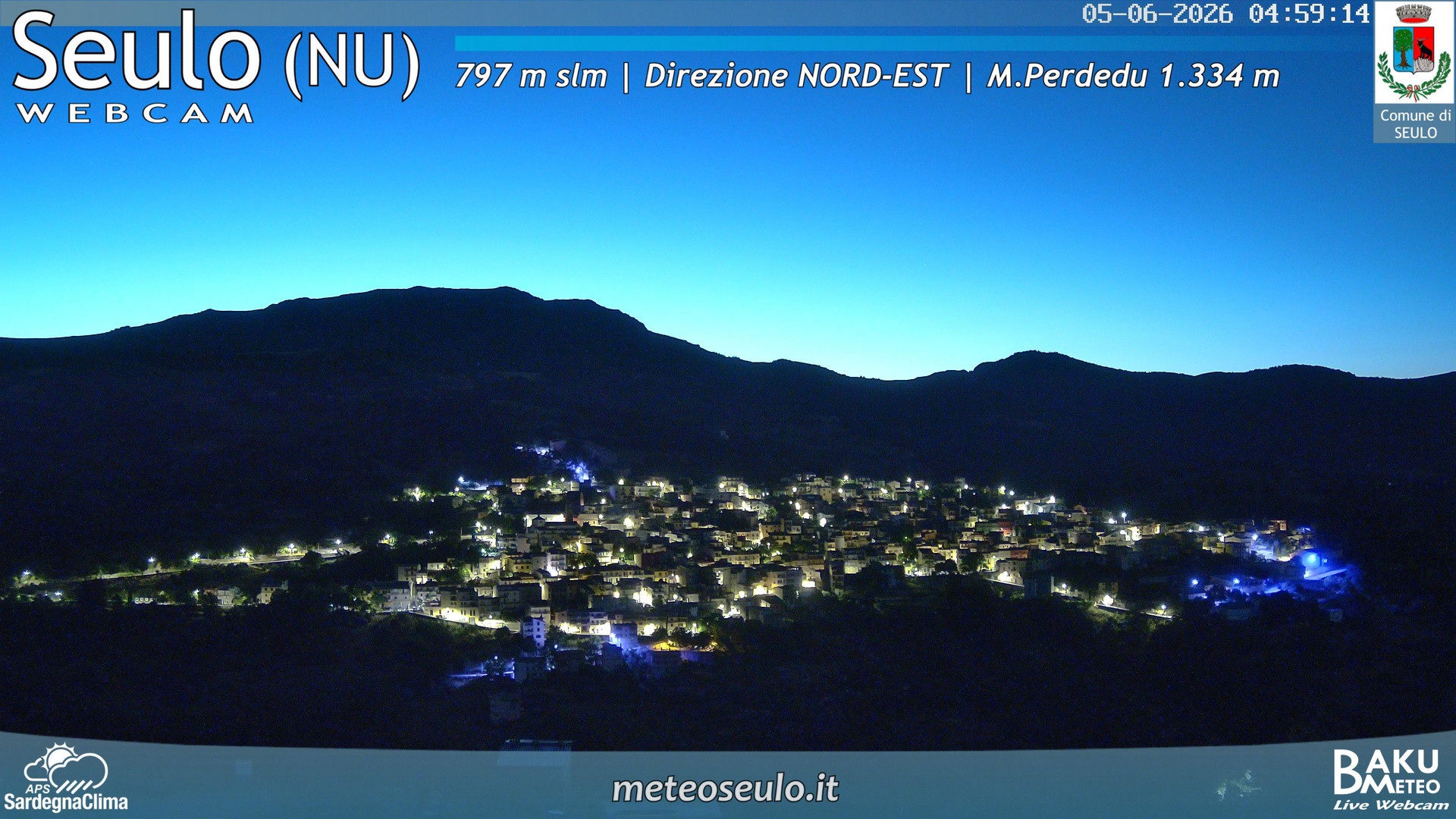 time-lapse frame, Seulo webcam