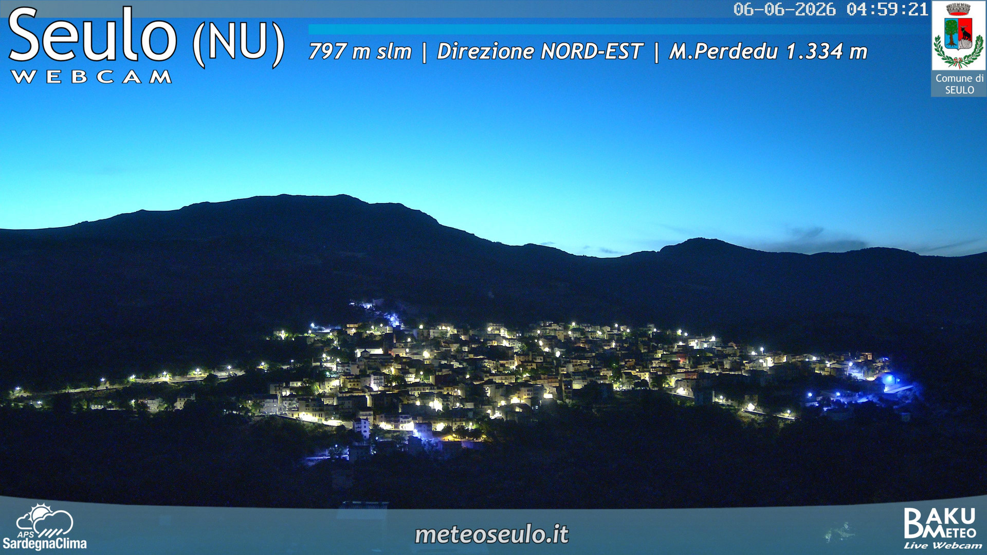 time-lapse frame, Seulo webcam