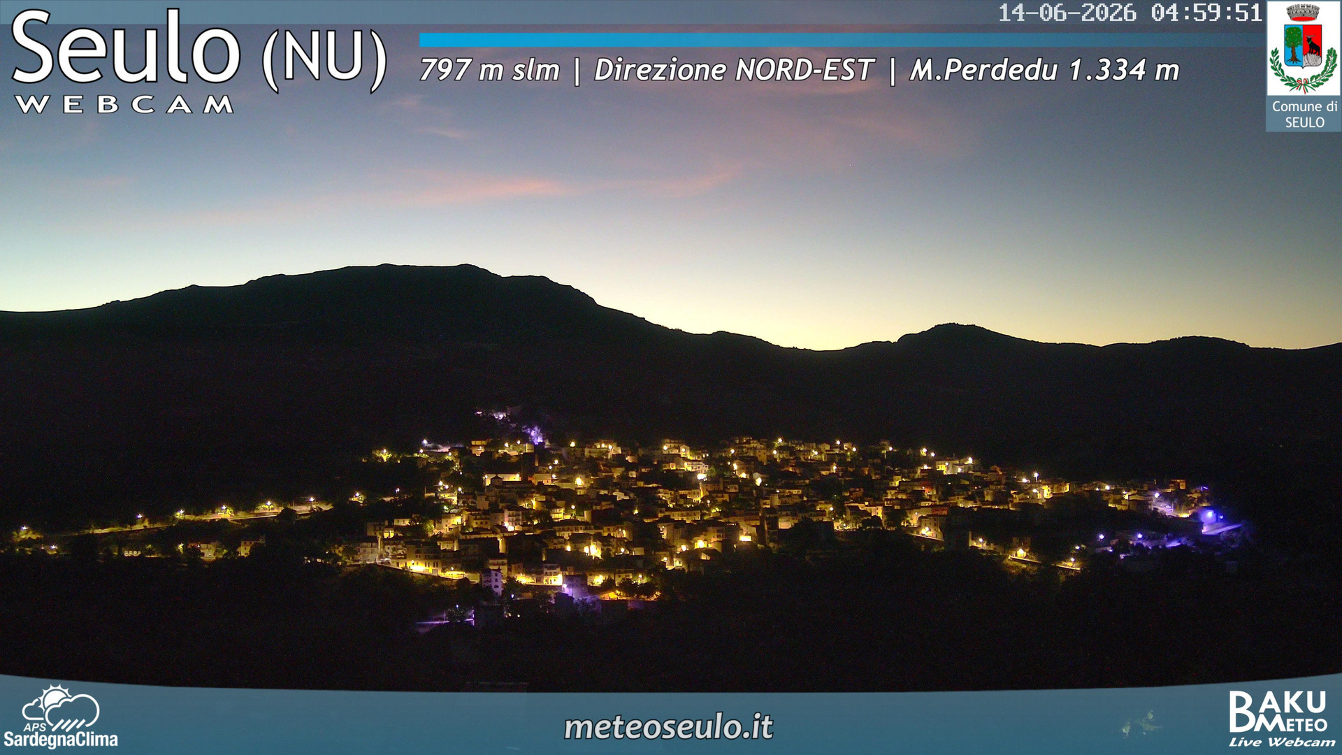 time-lapse frame, Seulo webcam