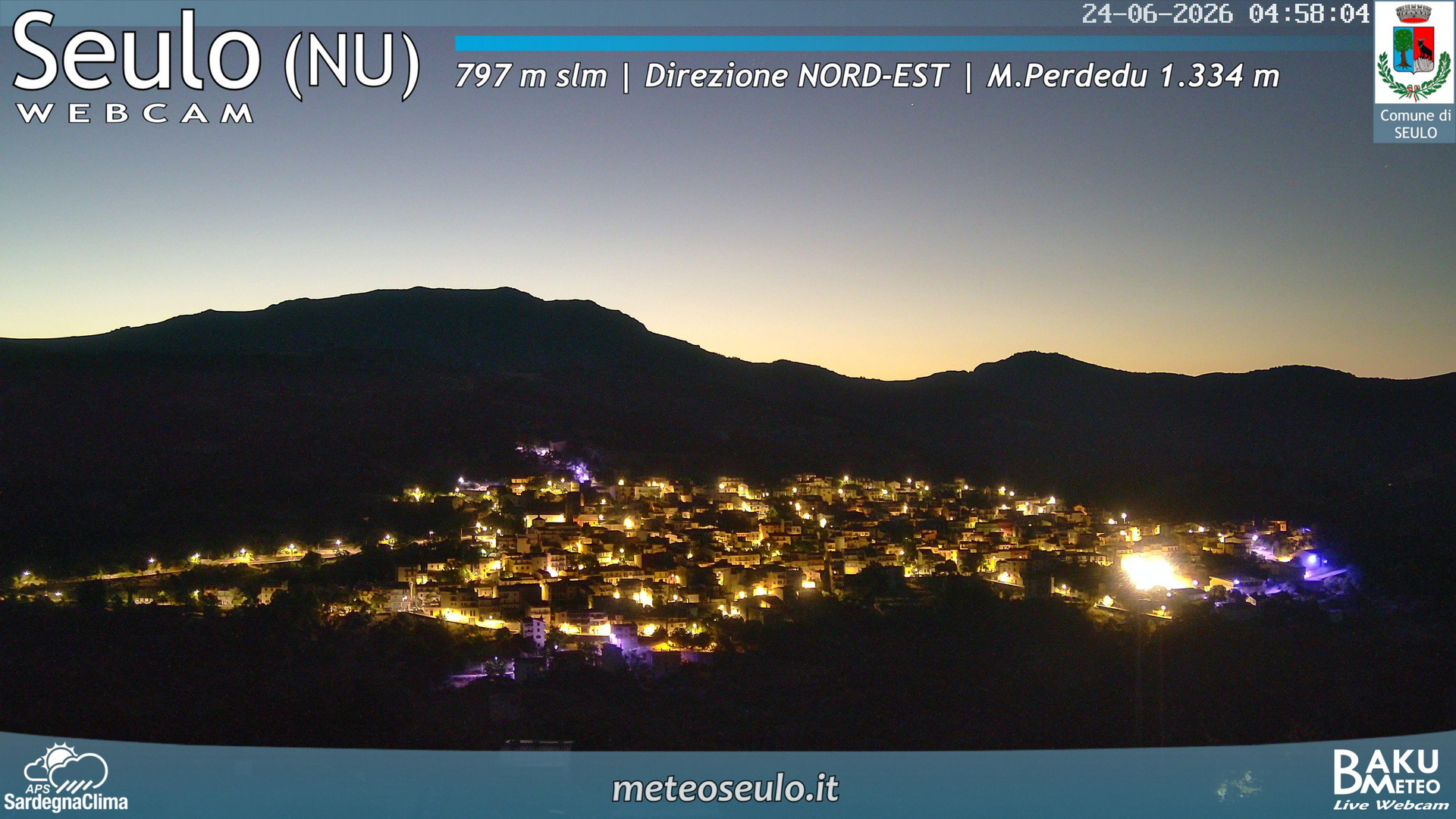 time-lapse frame, Seulo webcam