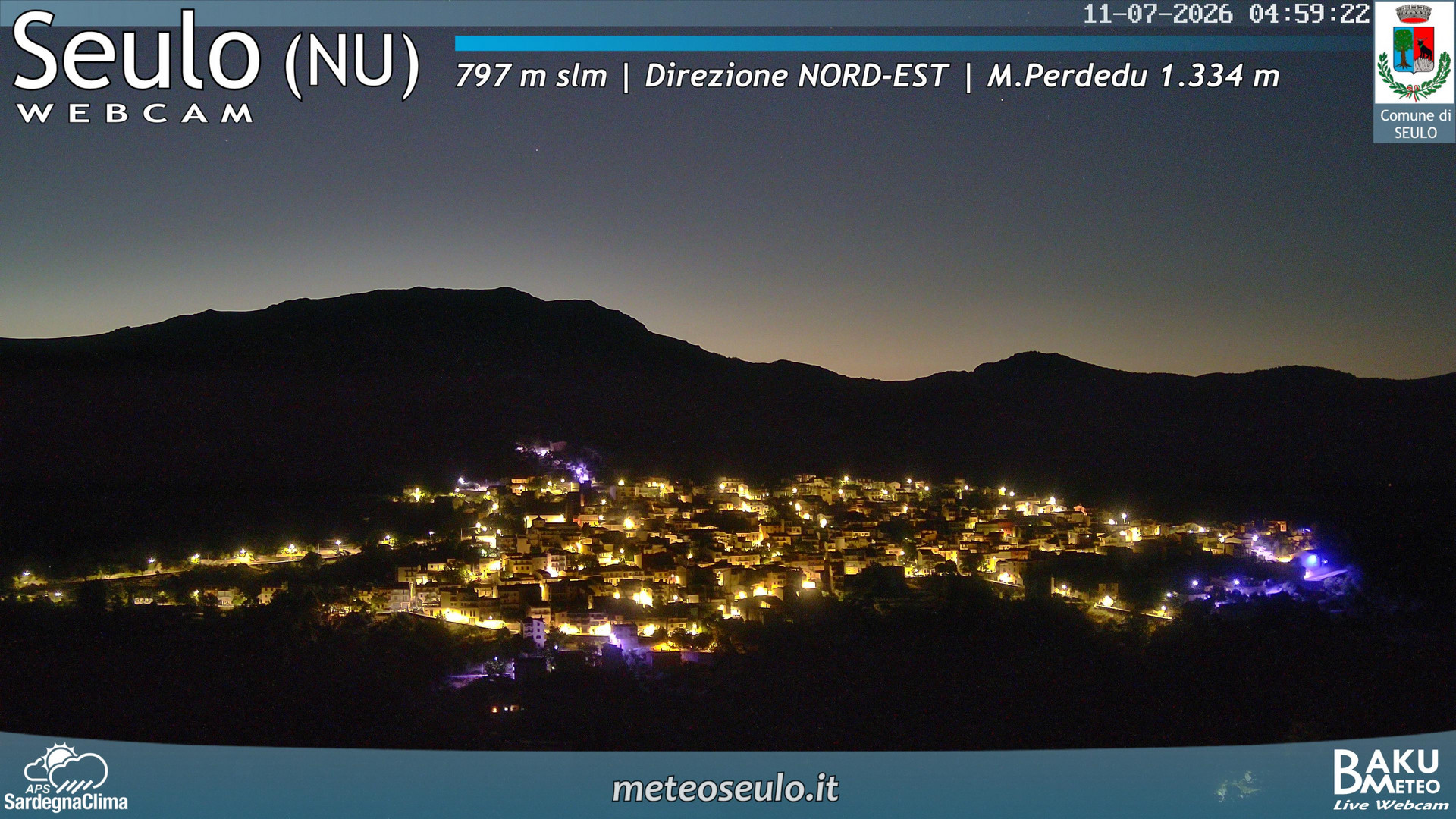 time-lapse frame, Seulo webcam