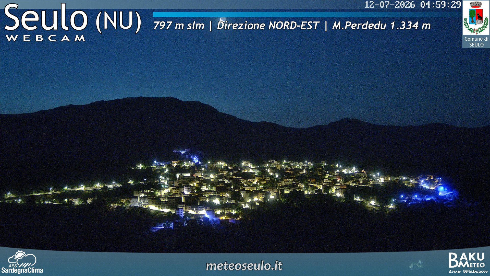 time-lapse frame, Seulo webcam