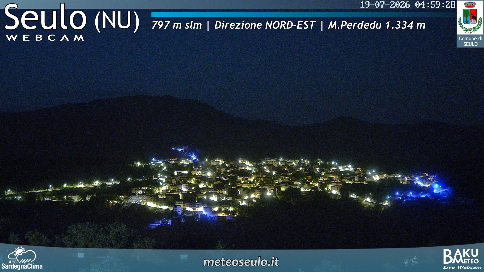 time-lapse frame, Seulo webcam