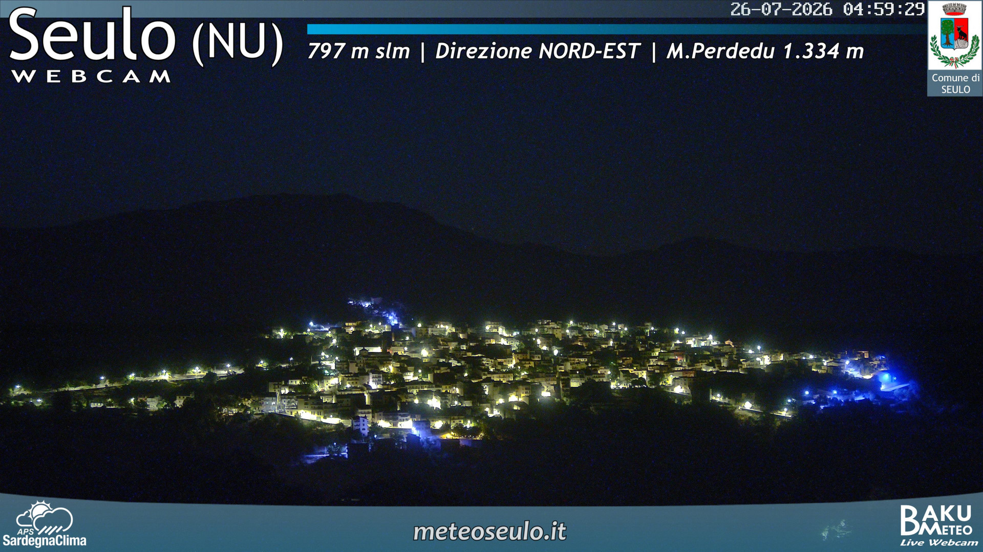 time-lapse frame, Seulo webcam