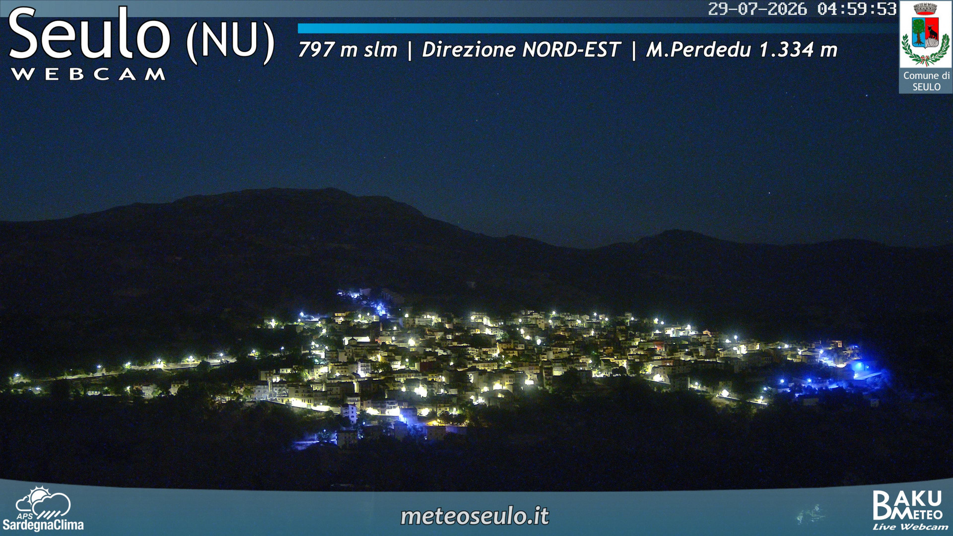 time-lapse frame, Seulo webcam