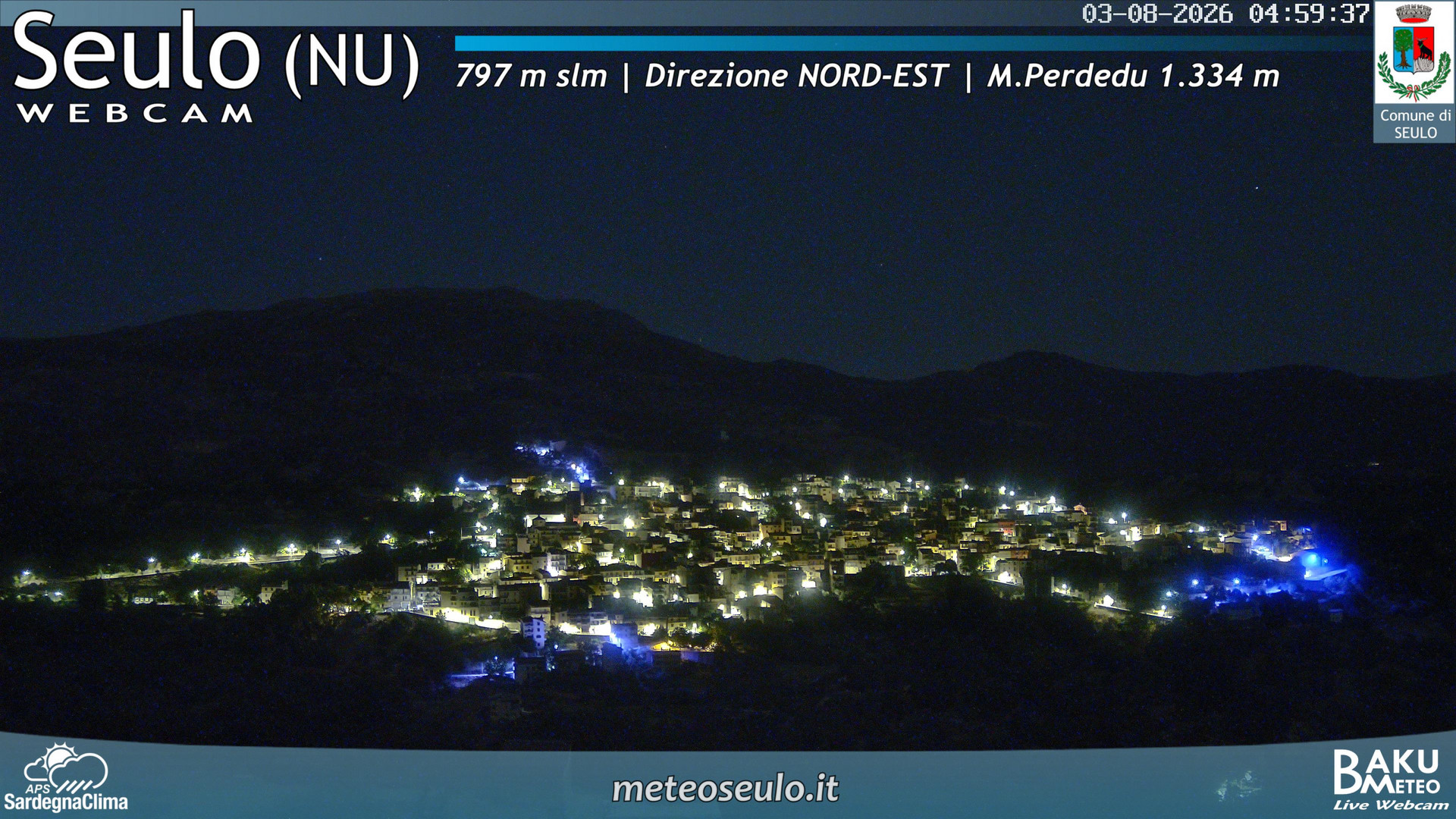 time-lapse frame, Seulo webcam
