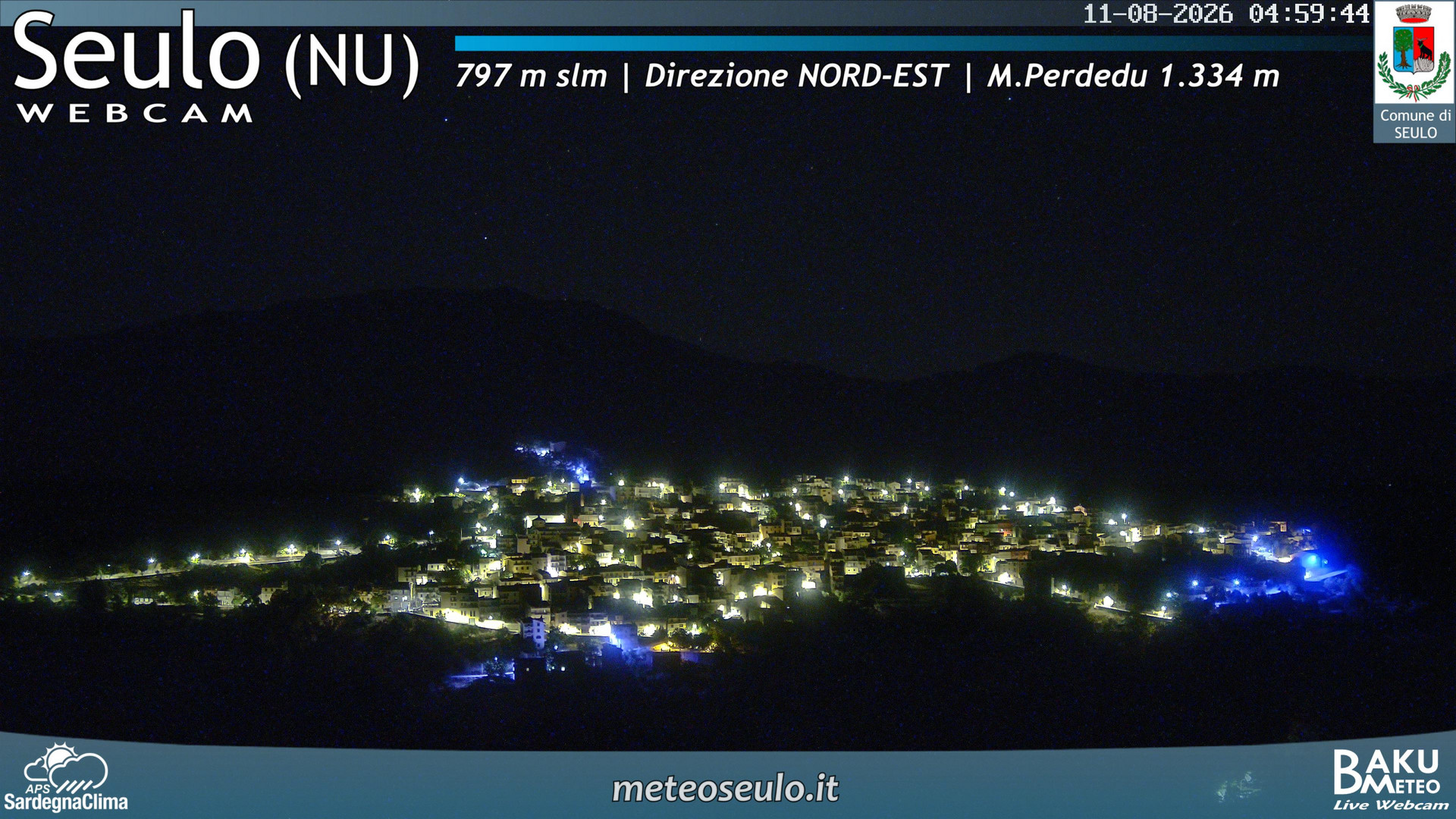 time-lapse frame, Seulo webcam
