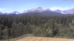 view from Glacier Park Lodge on 2026-07-13