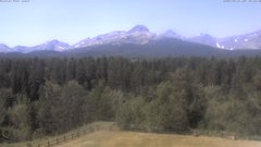 view from Glacier Park Lodge on 2026-07-18