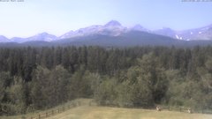 view from Glacier Park Lodge on 2026-07-22
