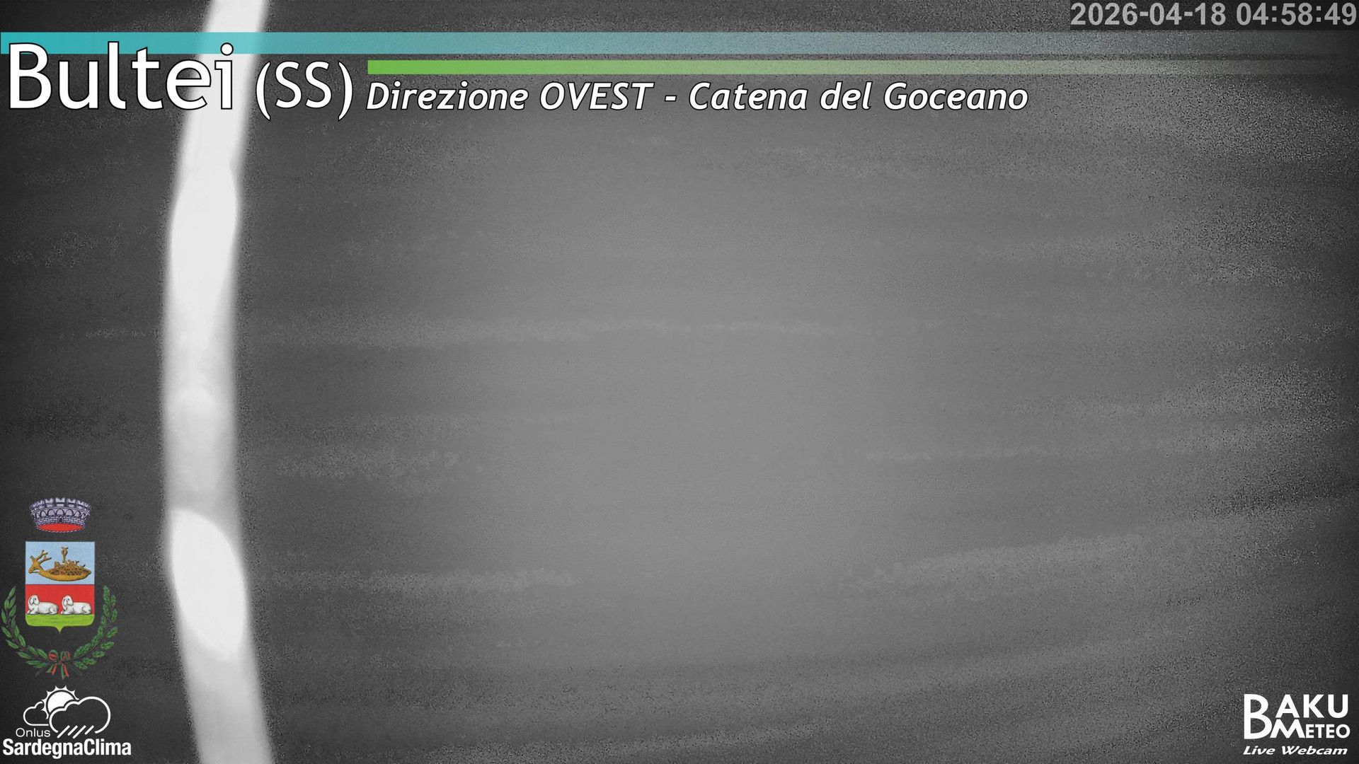 time-lapse frame, Bultei webcam