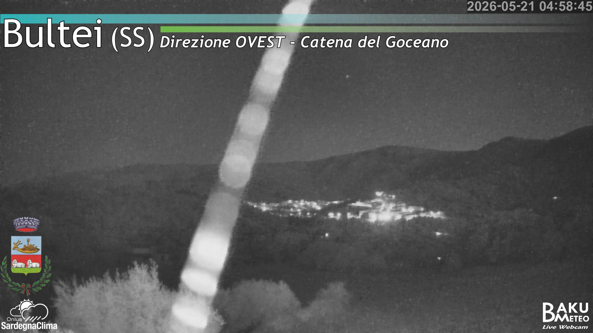 time-lapse frame, Bultei webcam