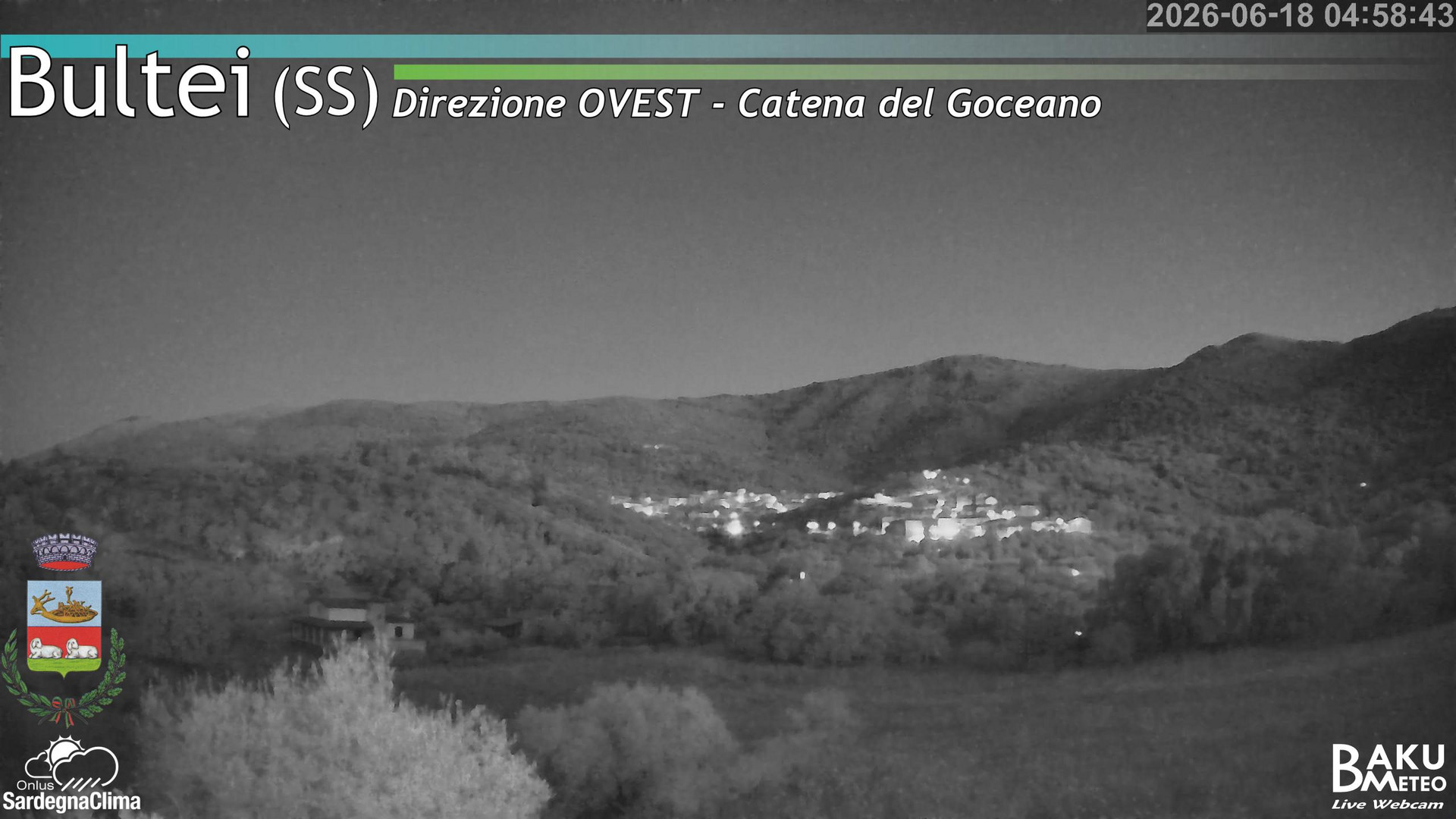 time-lapse frame, Bultei webcam