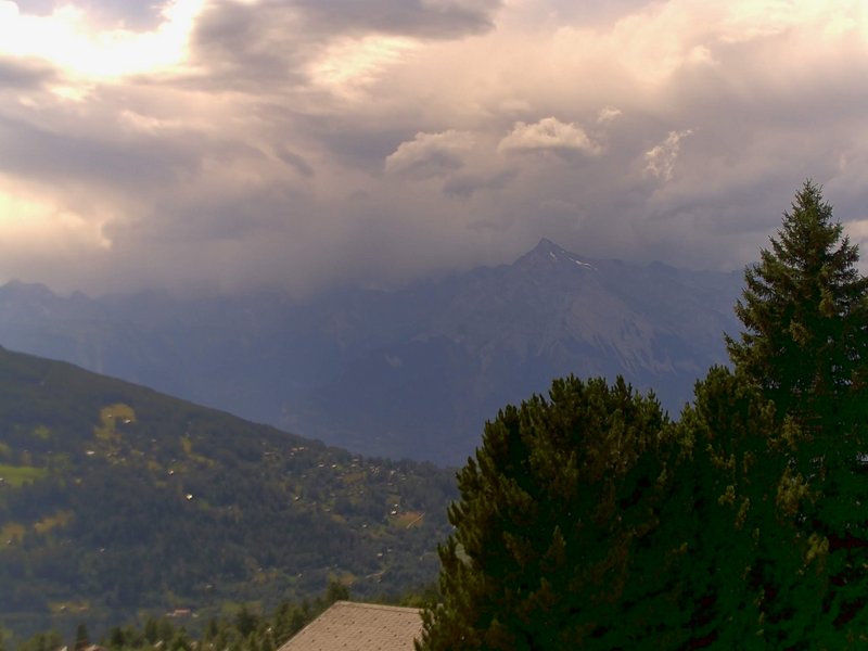 time-lapse frame, Mase - vue ouest webcam