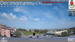 view from Decimomannu Nord on 2026-03-30