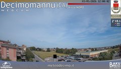 view from Decimomannu Nord on 2026-05-03