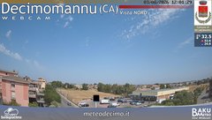 view from Decimomannu Nord on 2026-08-03