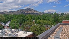 view from Boulder Mt Sanitas NW daily time lapse on 2026-05-21