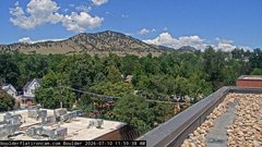 view from Boulder Mt Sanitas NW daily time lapse on 2026-07-10