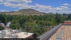 view from Boulder Mt Sanitas NW daily time lapse on 2026-07-11