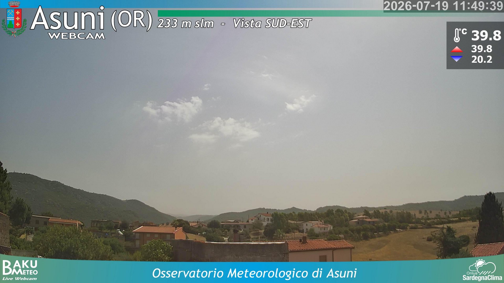 time-lapse frame, Asuni webcam