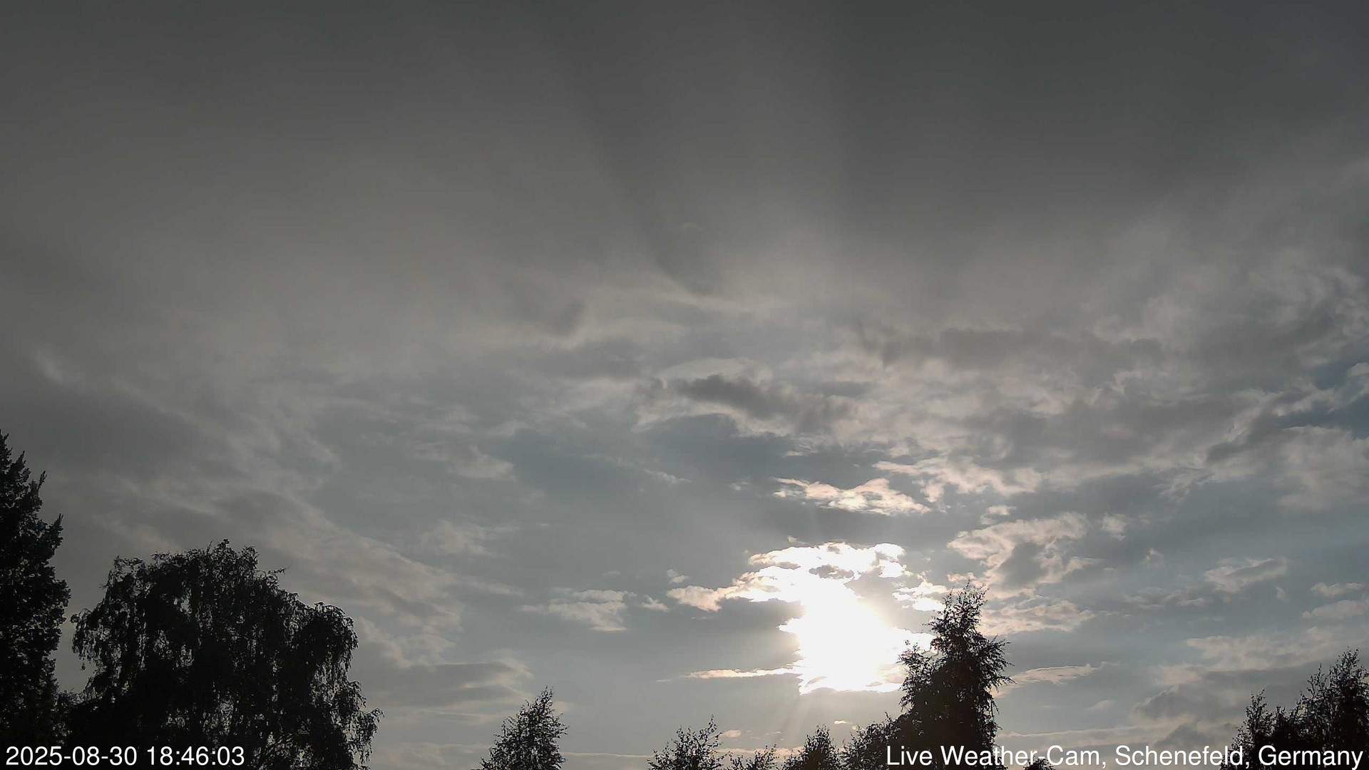 time-lapse frame, 2025-08-30 18:46-21:16 webcam