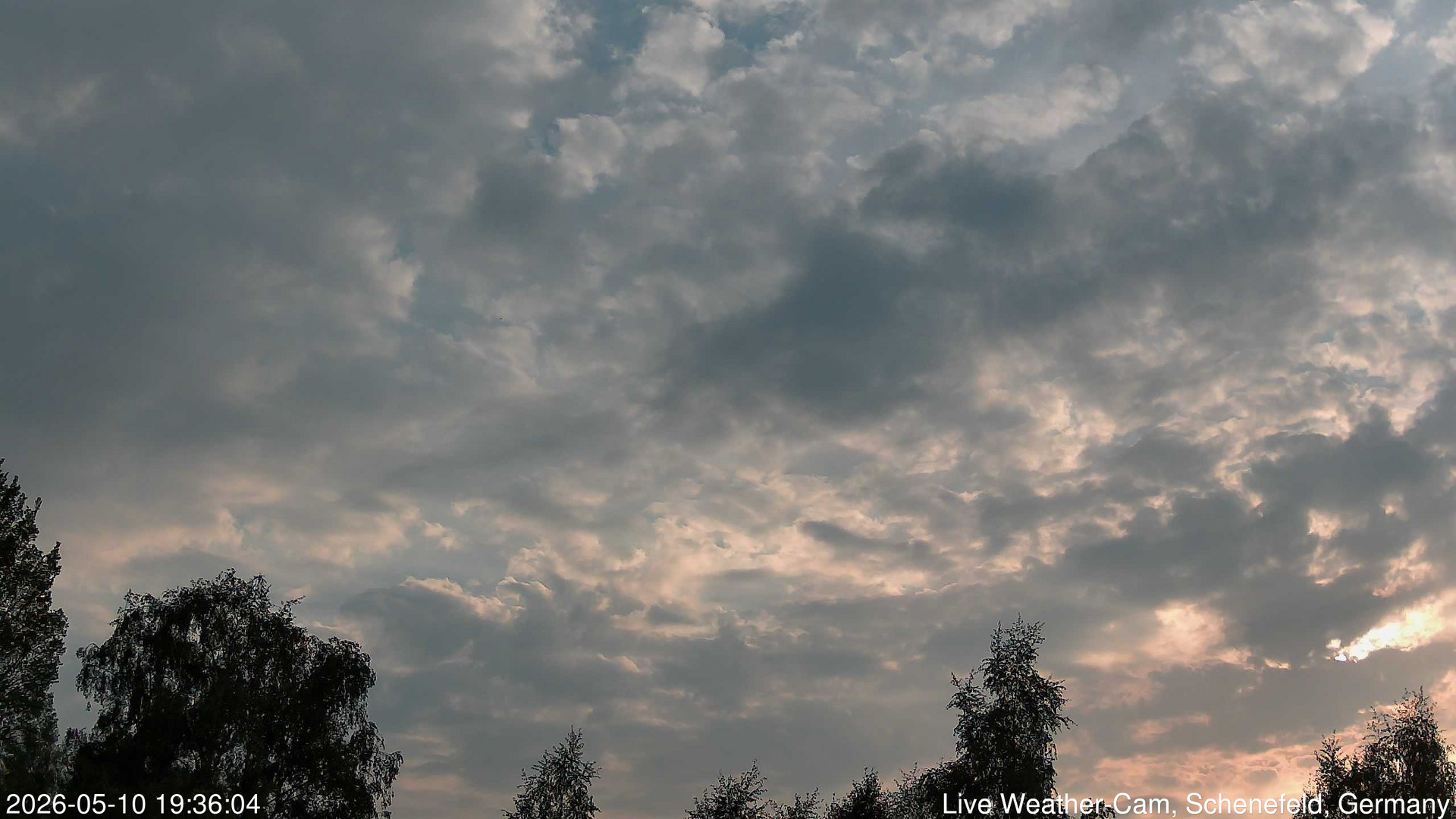 time-lapse frame, 2026-05-10 19:36-22:06 webcam