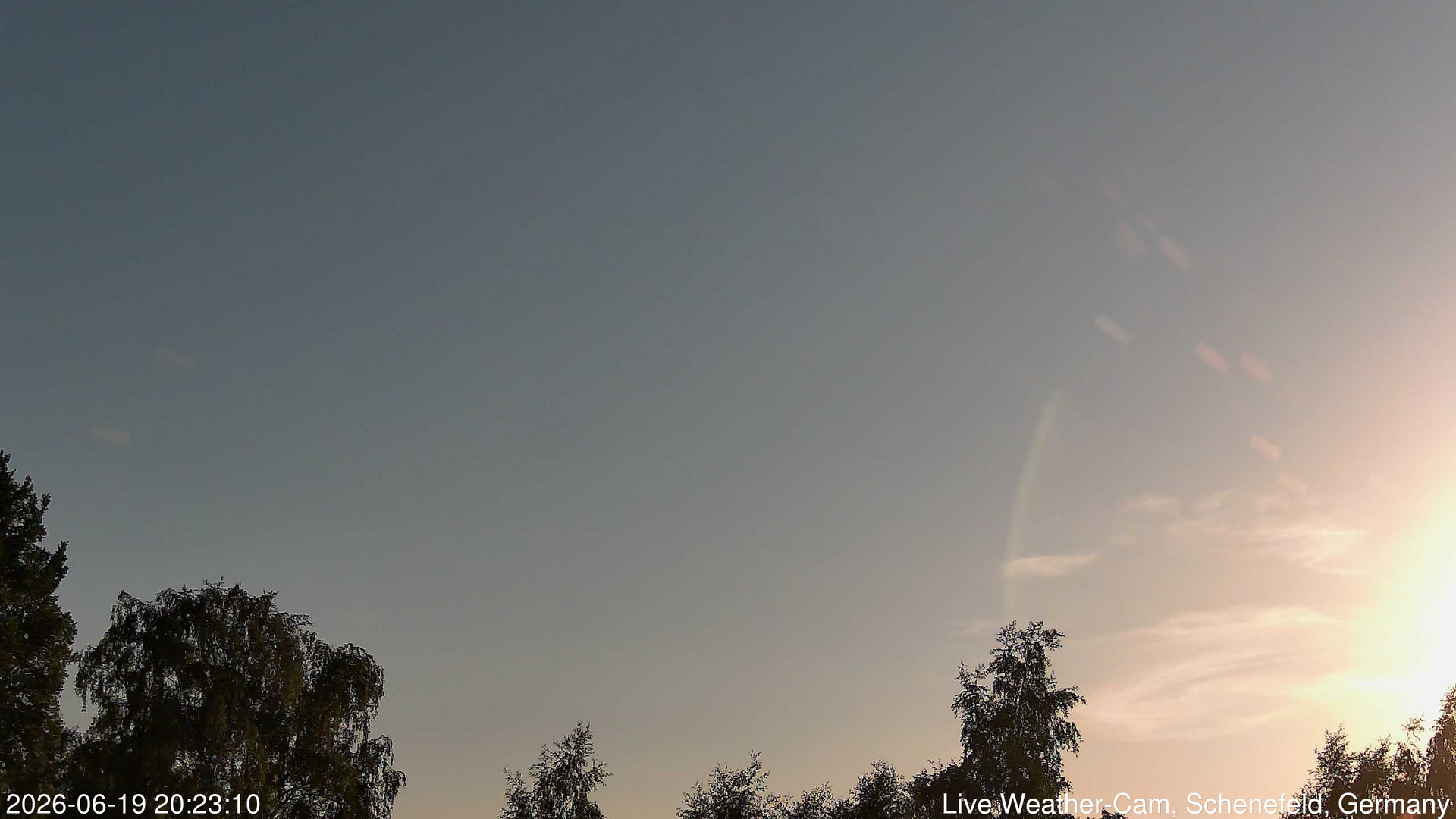 time-lapse frame, 2026-06-19 20:23-22:53 webcam