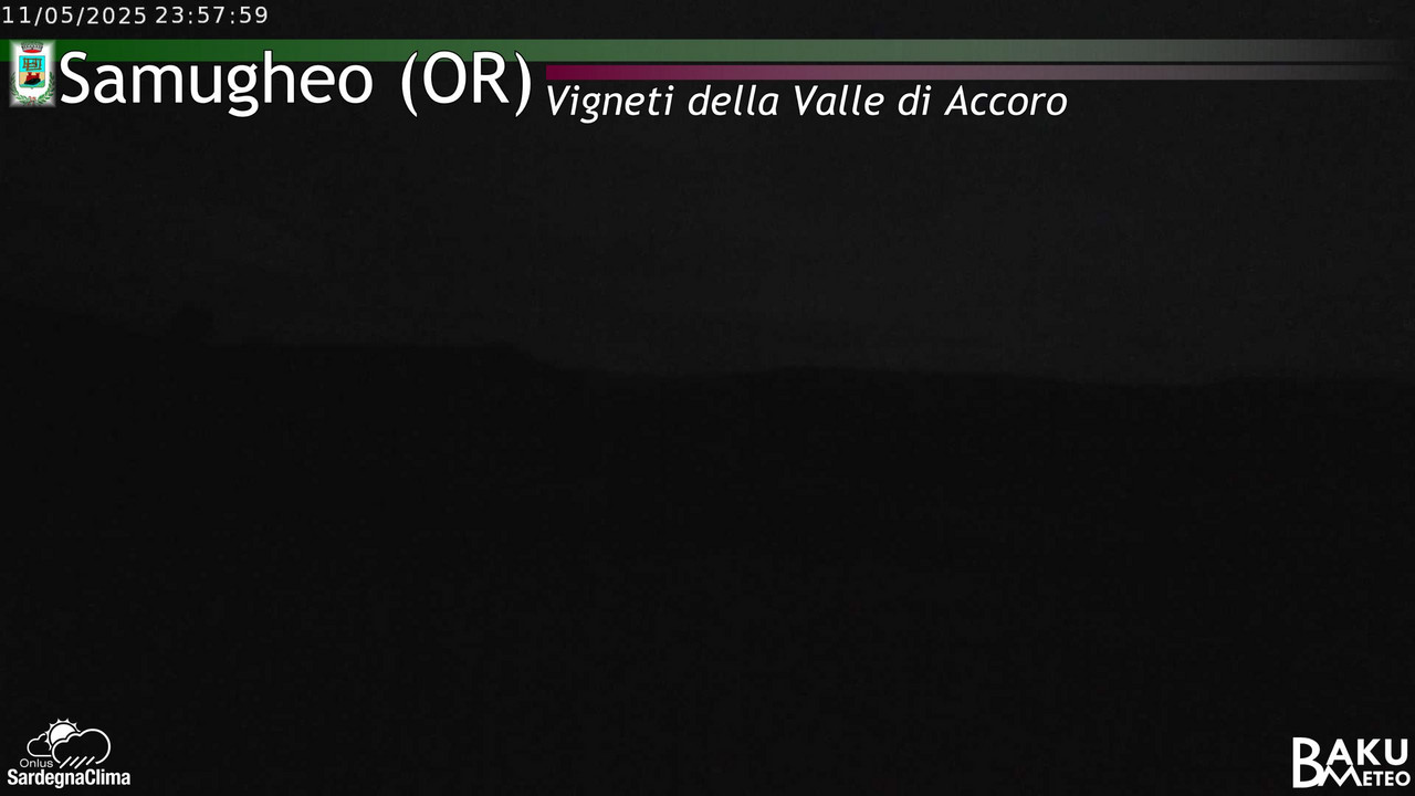 time-lapse frame, Samugheo webcam