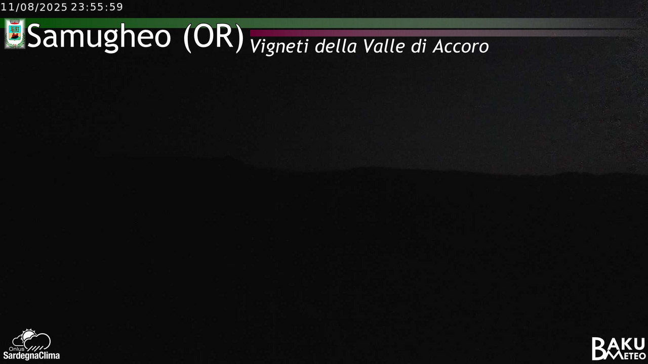 time-lapse frame, Samugheo webcam